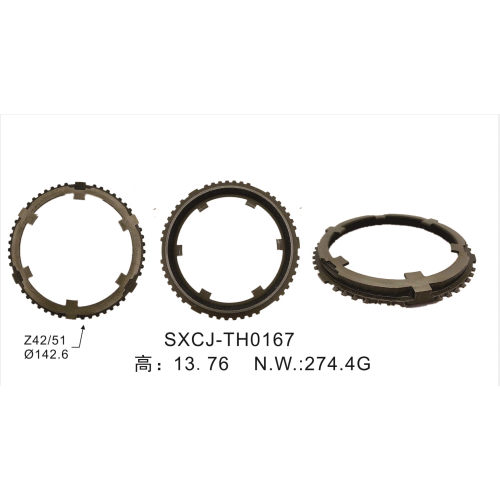 Hochwertiger Synchronizer-Messingring für chinesisches Auto JS130T-1701186S Schnelles Getriebegetriebe Teile